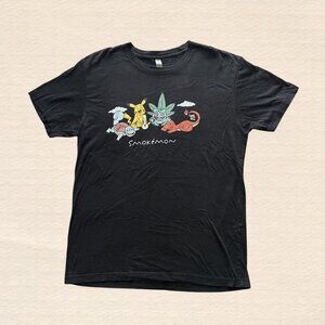 Smokemon Printed T-Shirt